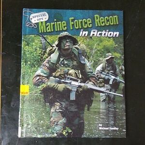 Marine Force Recon Special Ops Military Children's Picture Book Homeschool Class